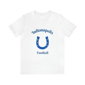 Indianapolis Football Horseshoe  T-shirt Unisex